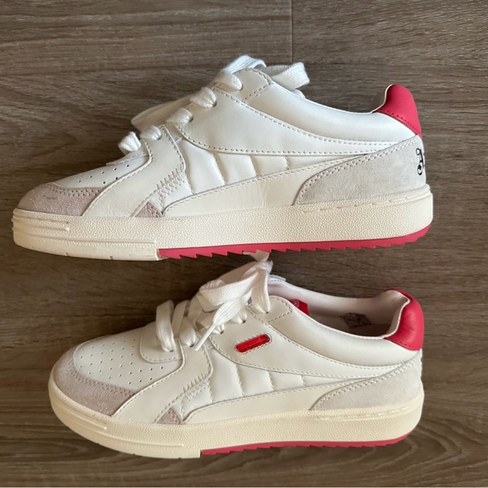 Palm Angels University Sneakers in Fuschia White / Size 38 - Picture 7 of 12